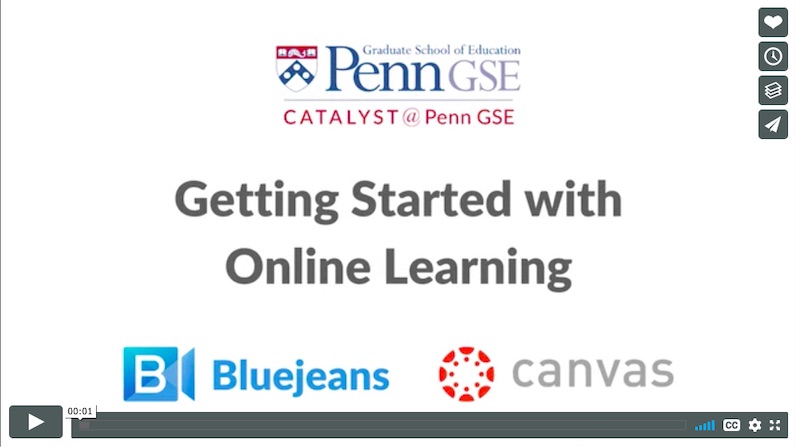 Video Showcase: Catalyst Getting Started with Online Learning